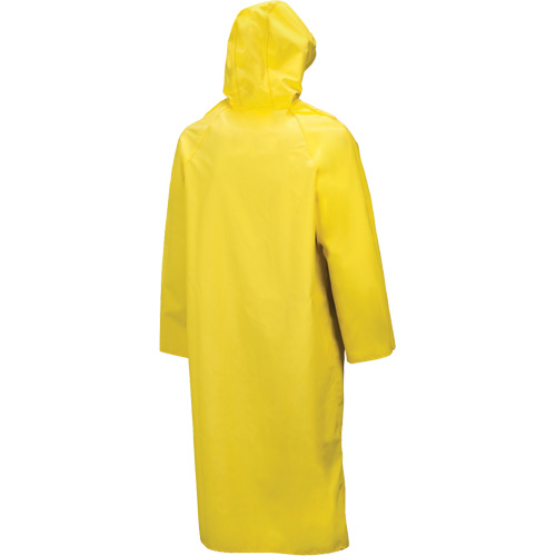 Hurricane Flame Retardant/Oil Resistant Rain Suits - 48" Coat, 5X-Large, Yellow Seaboard Timber Mart