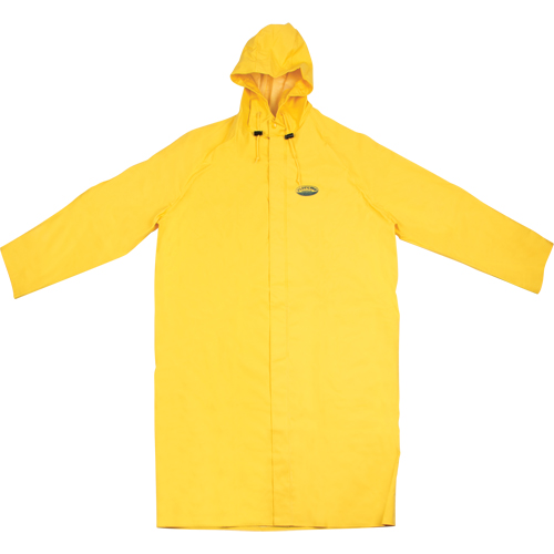 V&ecirc;tement imperm&eacute;able Hurricane ignifuge et r&eacute;sistans &agrave; l'huile, manteau de 48', 3T-Grand, Jaune Seaboard Timber Mart
