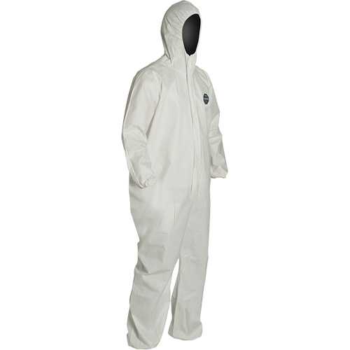 ProShield&reg; 60 Coveralls, Small, White, Microporous Seaboard Timber Mart