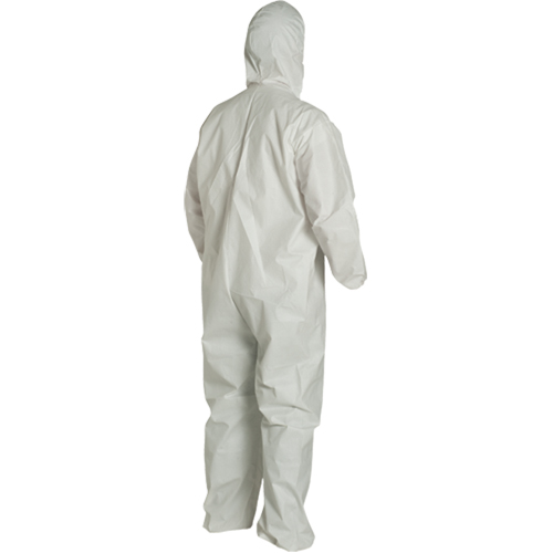 ProShield&reg; 60 Coveralls, Small, White, Microporous Seaboard Timber Mart