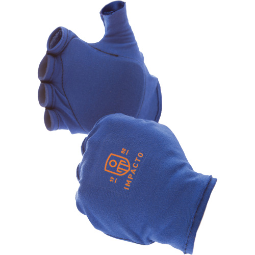 Doublures antichocs pour gants sans doigts, main gauche, 6/T-petit, Paume en Synth&eacute;tique, Poignet &agrave; enfiler Seaboard Timber Mart