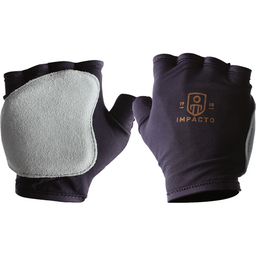 Gants antichocs sans doigts, main gauche, T-petit, Paume en Cuir refendu, Poignet &agrave; enfiler Seaboard Timber Mart