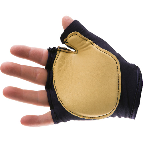 Anti-Impact Tool Grip Fingerless Right-Hand Glove, Size X-Small, Grain Leather Palm Seaboard Timber Mart