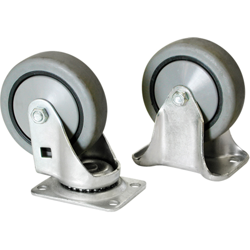 Bacs de manutention extra-grands avec roues de 4", 223 gal. US Capacit&eacute; Seaboard Timber Mart