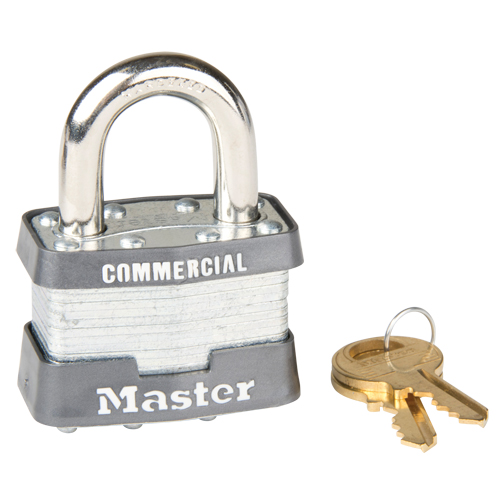 Pin Tumbler Padlock, Keyed Alike, Laminated Steel, 1-3/4" Width Seaboard Timber Mart