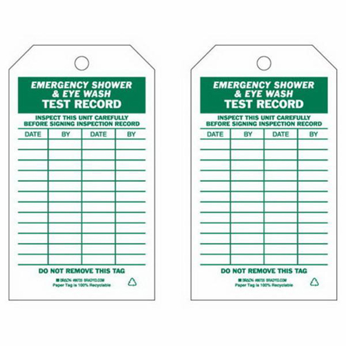 &eacute;tiquettes de rapport d'essai/inspection, Papier, 4" la x 7" h, Anglais Seaboard Timber Mart