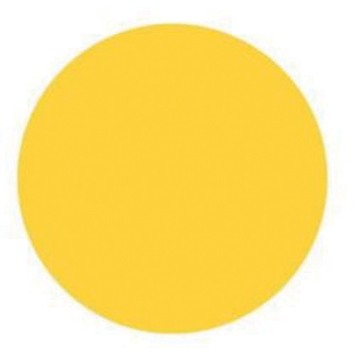 &eacute;tiquettes rondes inscriptibles, Cercle, 1,5" lo x 1,5" la, Jaune Seaboard Timber Mart