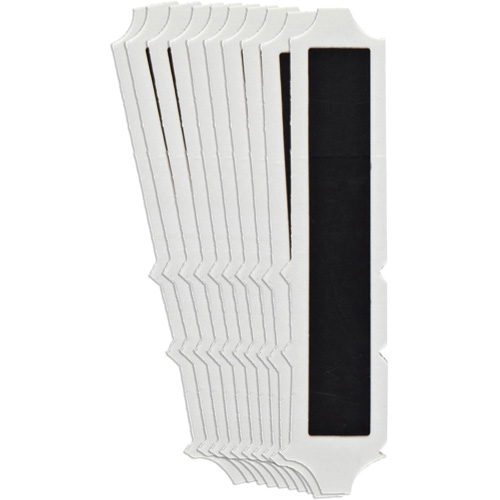 &eacute;tiquettes de lettres et chiffres gothiques individuels Quick-Align, I, 4" h, Noir Seaboard Timber Mart