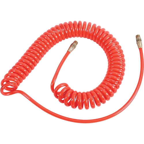 Polyurethane Hoses, Air, 3/8" ID x 50' L, Polyurethane, 140 PSI at 23 °C Seaboard Timber Mart