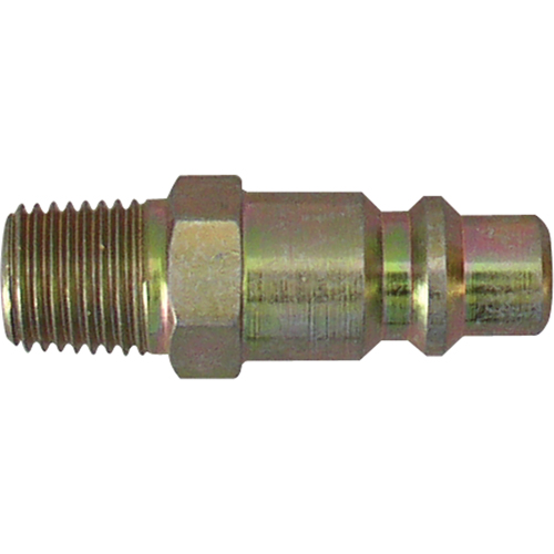Quick Couplers - 3/8" Industrial, One Way Shut-Off - Plugs, 1/4" Seaboard Timber Mart