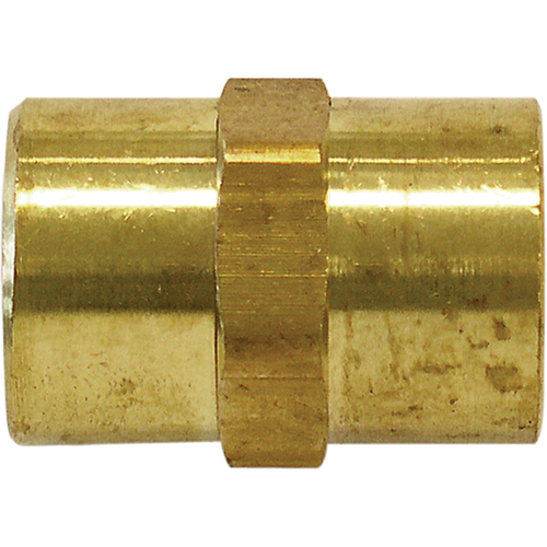 Female Hex Nipple, Brass Seaboard Timber Mart
