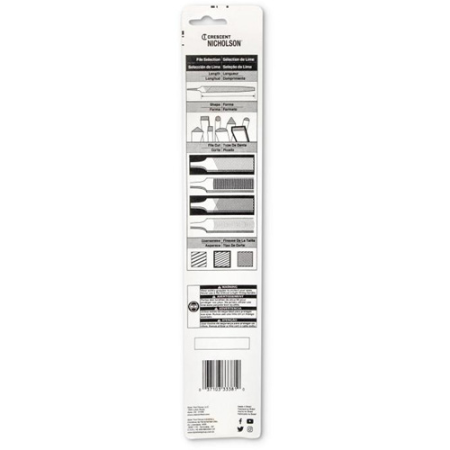 Lime d'affûtage, Plat, 8", Simple/double Seaboard Timber Mart