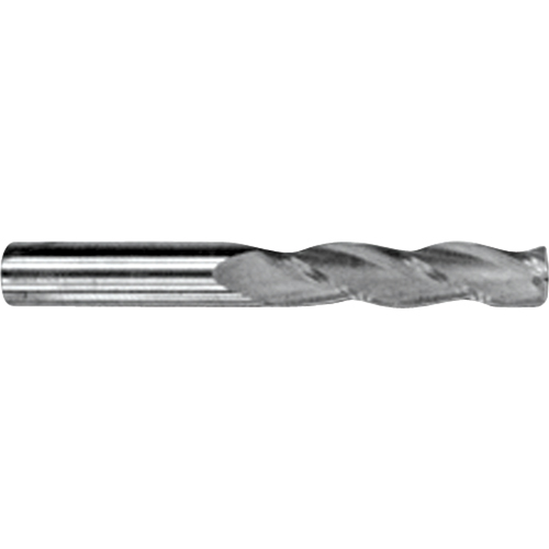 Fraise en bout extra longue, 3/8" dia., 4 cannelures, Carbure Seaboard Timber Mart