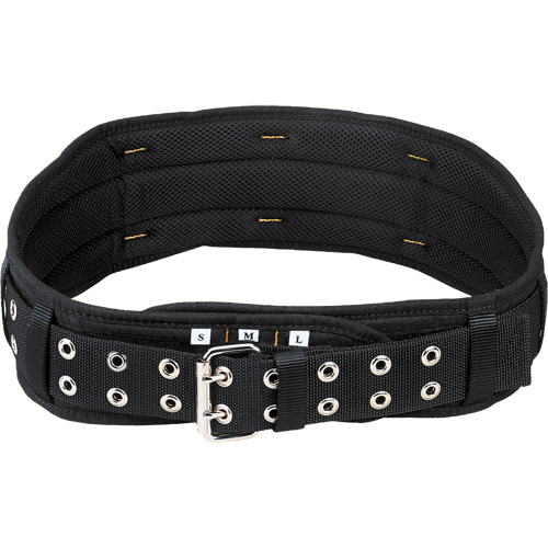 Ceinture de confort matelass&eacute;e de 5" de largeur, Nylon, Noir Seaboard Timber Mart