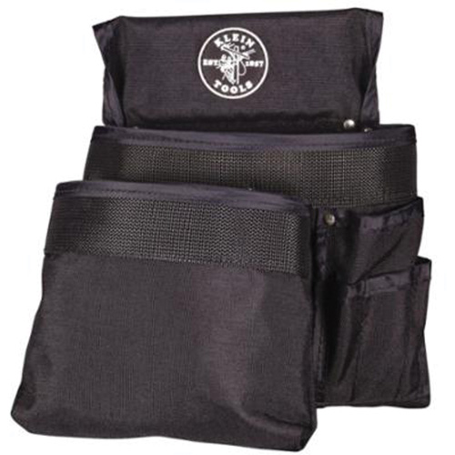 PowerLine Series 8-Pocket Tool Pouch, 1000 Denier Cordura&reg;, Black Seaboard Timber Mart
