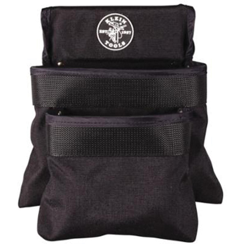 PowerLine Series 2-Pocket Utility Pouch, 1000 Denier Cordura&reg;, Black Seaboard Timber Mart