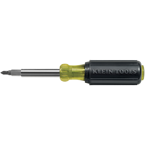  10-in-1 Screwdriver / Nutdriver, 7-3/4" L, Cushion Grip Handle Seaboard Timber Mart