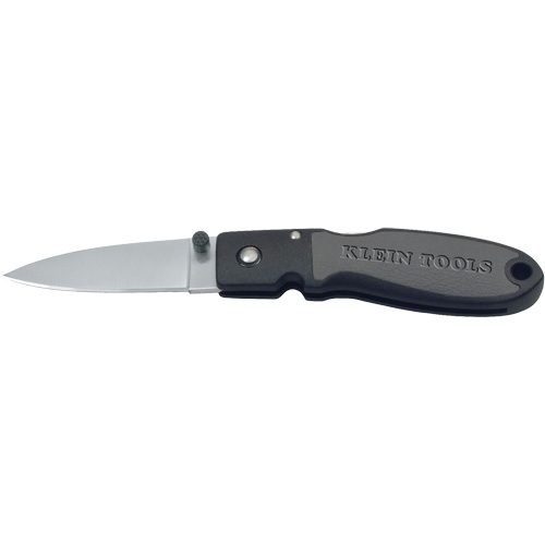 Lightweight Lockback Knife with Drop Point Blade, 2-3/8" Blade, Stainless Steel Blade, Nylon Resin Handle Seaboard Timber Mart