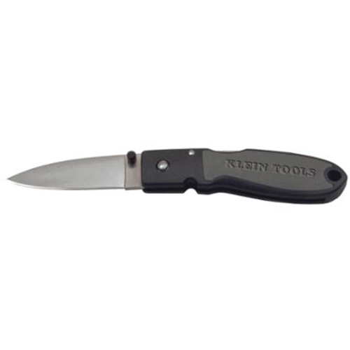 Lightweight Knife with Drop Point Blade, 2-3/4" Blade, Stainless Steel Blade, Nylon Resin Handle Seaboard Timber Mart