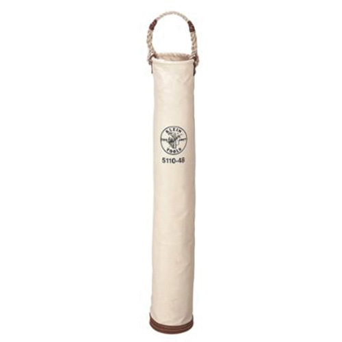 Line-Hose Bag, 48" H, Canvas, Brown/Natural Seaboard Timber Mart