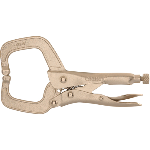 Locking Pliers, 6" Length, C-Clamp Seaboard Timber Mart