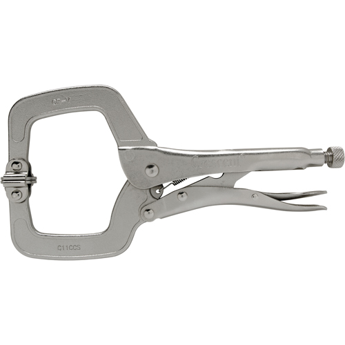 Locking Pliers, 11" Length, C-Clamp Seaboard Timber Mart