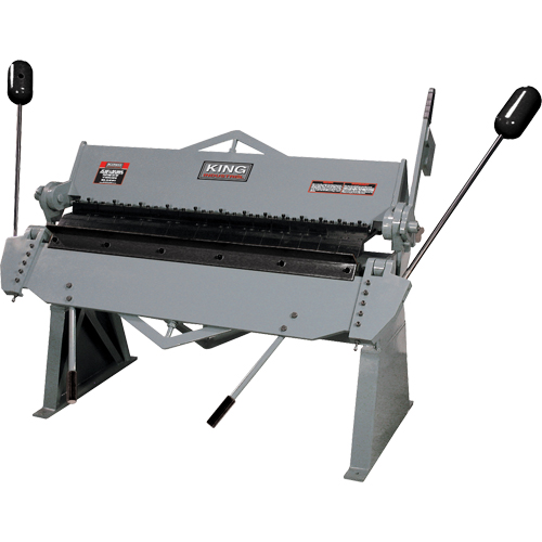 Floor Model Box & Pan Brakes, 24" W x 65" L x 48" H Seaboard Timber Mart