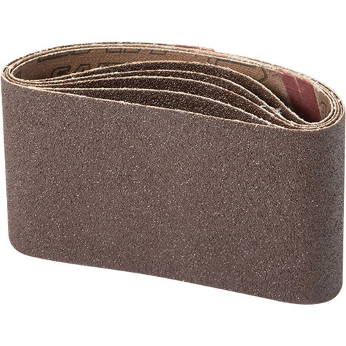 Portable Abrasive Belt, 3" W x 21" L, Aluminum Oxide, 100 Grit Seaboard Timber Mart