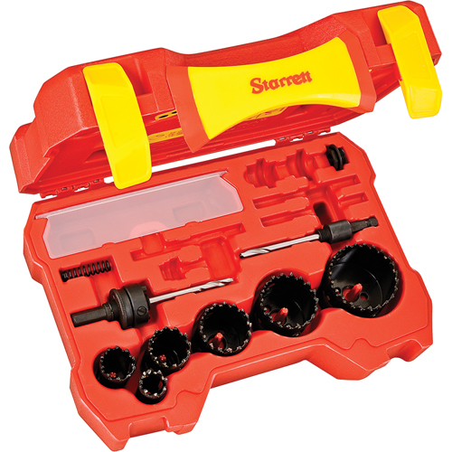 Trousses de scies cloches pour &eacute;lectricien, 10 morcea Seaboard Timber Mart