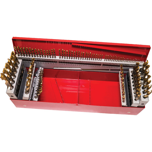 Jobber Drill Set, 115 Pieces, High Speed Steel Seaboard Timber Mart
