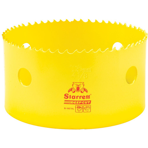 Scie &agrave; cloche bim&eacute;tal 4-1/8", 4-1/8", Profondeur de la coupe 2", Bim&eacute;tal Seaboard Timber Mart