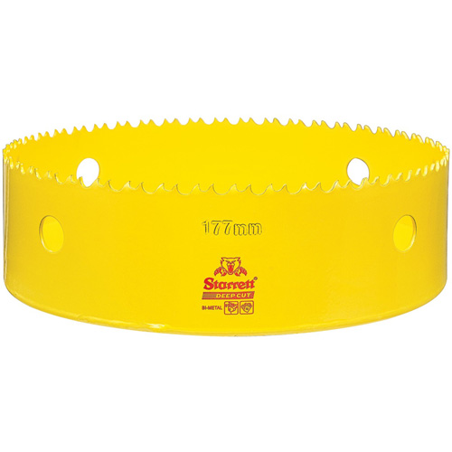 Scie &agrave; cloche bim&eacute;tal 6-31/3, 6-31/32", Profondeur de la coupe 2", Bim&eacute;tal Seaboard Timber Mart