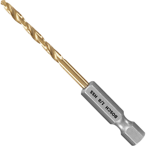 Impact Tough Drill Bit, High Speed Steel, 1-3/4" Flute, 135° Point Seaboard Timber Mart