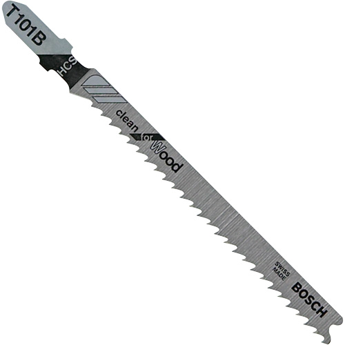 Lame de scie alternative pour la coupe du bois, Acier &agrave; haute teneur en carbone, Tige en T, 4" lo, 10 dents par pouce Seaboard Timber Mart