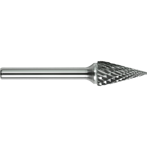 Fraise au carbure plein Drillco, SM-4L, 3/8" dia., 1/4" Tige, 1" Prof. de la coupe Seaboard Timber Mart