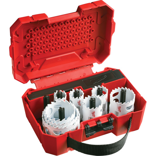 Trousse de scies-cloches Hole Dozer, 12 morceaux Seaboard Timber Mart