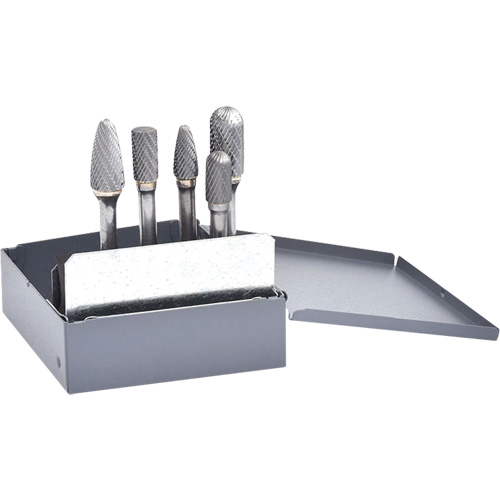 Jeu de fraises en carbure &agrave; double coupe, 5 morceaux Seaboard Timber Mart