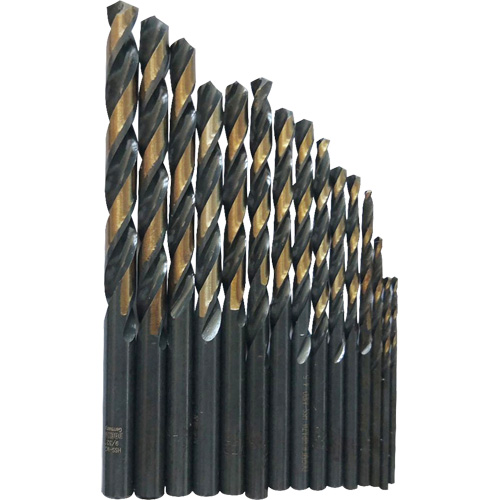Jobber Length Drill Bit Set, 29 Pieces, High Speed Steel Seaboard Timber Mart
