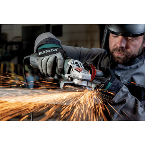 Quick Angle Grinder, 5", 120 V, 11000 RPM Seaboard Timber Mart