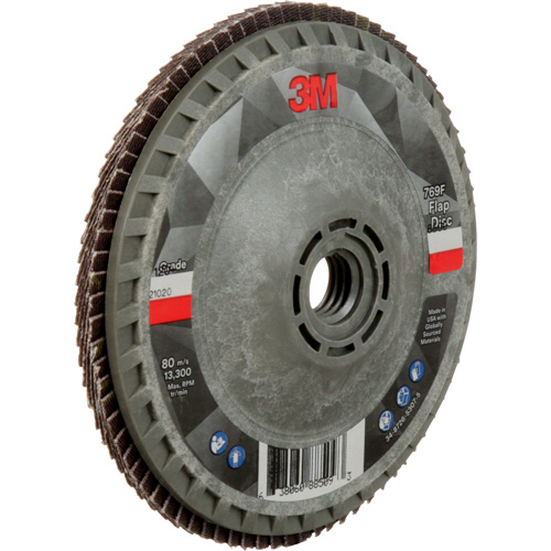 769F Quick Change Flap Disc, 4-1/2" x 5/8"-11, Type 27, 120+ Grit, Ceramic Seaboard Timber Mart
