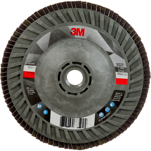 769F Quick Change Flap Disc, 5" x 5/8"-11, Type 27, 120+ Grit, Ceramic Seaboard Timber Mart