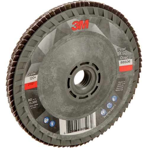 769F Quick Change Flap Disc, 4-1/2" x 5/8"-11, Type 29, 120+ Grit, Ceramic Seaboard Timber Mart
