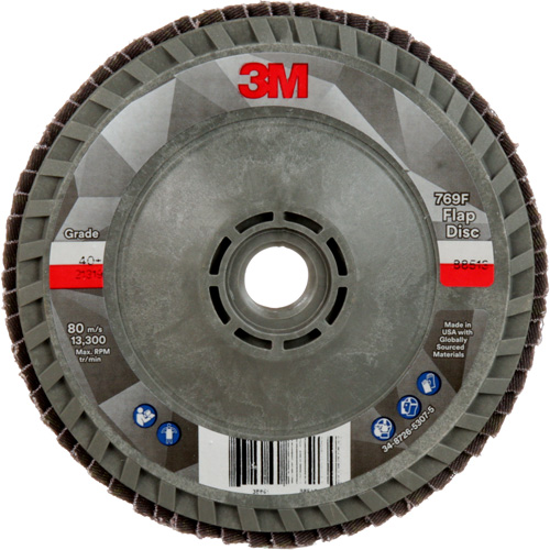 769F Quick Change Flap Disc, 4-1/2" x 5/8"-11, Type 29, 40+ Grit, Ceramic Seaboard Timber Mart