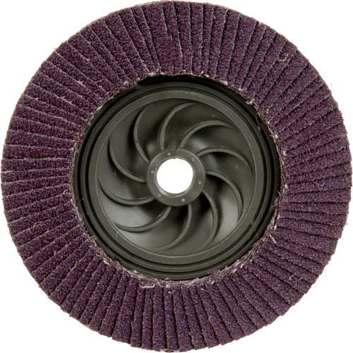 Disque &agrave; lamelles &agrave; changement rapide 769F, 5" x 5/8"-11, Type 29, Grain 40+, C&eacute;ramique Seaboard Timber Mart