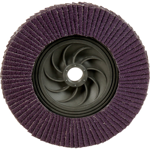 Disque &agrave; lamelles &agrave; changement rapide 769F, 5" x 5/8"-11, Type 27, Grain 60+, C&eacute;ramique Seaboard Timber Mart