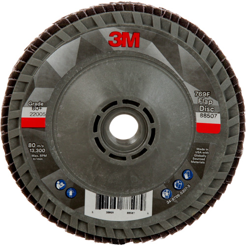 769F Quick Change Flap Disc, 4-1/2" x 5/8"-11, Type 29, 80+ Grit, Ceramic Seaboard Timber Mart