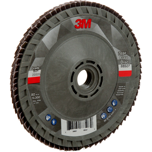 769F Quick Change Flap Disc, 4-1/2" x 5/8"-11, Type 29, 80+ Grit, Ceramic Seaboard Timber Mart