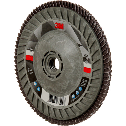 769F Quick Change Flap Disc, 5" x 5/8"-11, Type 29, 80+ Grit, Ceramic Seaboard Timber Mart