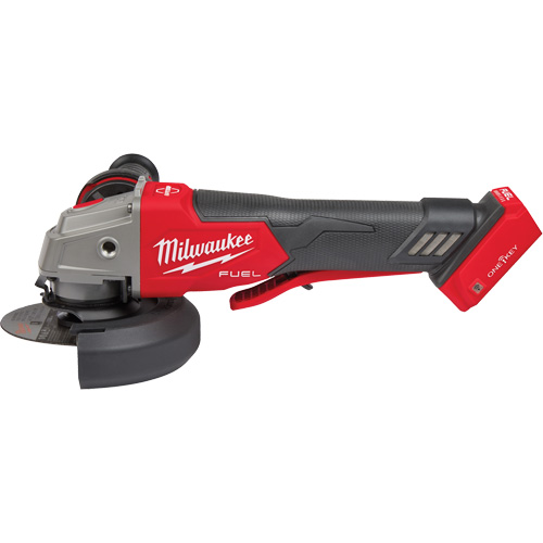 Meuleuse &agrave; frein sans blocage avec interrupteur &agrave; palette One-Key M18 Fuel (outil seulement), Roue de 4-1/2" ou 5", 18 V Seaboard Timber Mart
