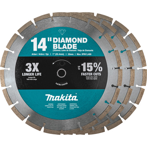 Lame au diamant segment&eacute;e &agrave; usage g&eacute;n&eacute;ral pour entrepreneur Seaboard Timber Mart